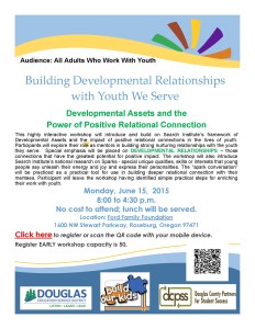 Registration Link Developmental Relationships Workshop Flyer (2)